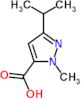 1-methyl-3-(1-methylethyl)-1H-pyrazole-5-carboxylic acid