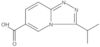 3-(1-Methylethyl)-1,2,4-triazolo[4,3-a]pyridine-6-carboxylic acid