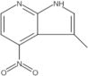 3-Methyl-4-nitro-1H-pyrrolo[2,3-b]pyridine