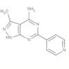 1H-Pyrazolo[3,4-d]pyrimidin-4-amine, 3-methyl-6-(4-pyridinyl)-