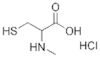 3-mercapto-2-(methylamino)propanoic acid hydrochloride