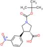 (3R,4S)-1-tert-butoxycarbonyl-4-(3-nitrophenyl)pyrrolidine-3-carboxylic acid