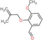 3-methoxy-2-(2-methylallyloxy)benzaldehyde