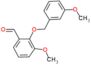 3-methoxy-2-[(3-methoxybenzyl)oxy]benzaldehyde