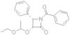 (3R,4S)-1-Benzoyl-3-(1-ethoxyethoxy)-4-phenyl-2-azetidinone