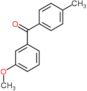 (3-methoxyphenyl)(4-methylphenyl)methanone