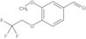 3-Methoxy-4-(2,2,2-trifluoroethoxy)benzaldehyde