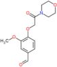 3-Methoxy-4-[2-(4-morpholinyl)-2-oxoethoxy]benzaldehyde