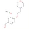 Benzaldehyde, 3-methoxy-4-[2-(4-morpholinyl)ethoxy]-