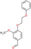 3-methoxy-4-(2-phenoxyethoxy)benzaldehyde