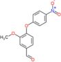 3-methoxy-4-(4-nitrophenoxy)benzaldehyde