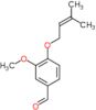 3-methoxy-4-[(3-methylbut-2-en-1-yl)oxy]benzaldehyde