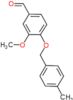 3-methoxy-4-[(4-methylbenzyl)oxy]benzaldehyde