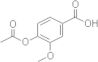 4-acetoxy-3-methoxybenzoic acid