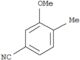 3-Methoxy-4-methylbenzonitrile