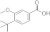 4-(1,1-Dimethylethyl)-3-methoxybenzoic acid