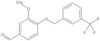 Benzaldehyde, 3-methoxy-4-[[3-(trifluoromethyl)phenyl]methoxy]-