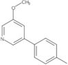 3-Methoxy-5-(4-methylphenyl)pyridine