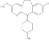 8-Chloro-6,11-dihydro-3-methoxy-11-(1-methyl-4-piperidinylidene)-5H-benzo[5,6]cyclohepta[1,2-b]pyr…