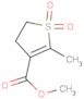 3-Thiophenecarboxylic acid, 2,5-dihydro-, methyl ester, 1,1-dioxide