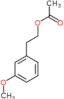 2-(3-methoxyphenyl)ethyl acetate