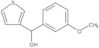 α-(3-Methoxyphenyl)-3-thiophenemethanol