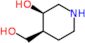 (3R,4S)-4-(hydroxymethyl)piperidin-3-ol