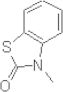 3-methyl-2(3H)-benzothiazolone