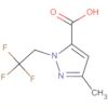 1H-Pyrazole-5-carboxylic acid, 3-methyl-1-(2,2,2-trifluoroethyl)-