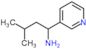 3-methyl-1-(3-pyridyl)butan-1-amine