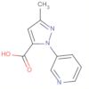 1H-Pyrazole-5-carboxylic acid, 3-methyl-1-(3-pyridinyl)-