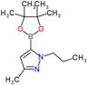 3-methyl-1-propyl-5-(4,4,5,5-tetramethyl-1,3,2-dioxaborolan-2-yl)-1H-pyrazole