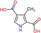 3-methyl-1H-pyrrole-2,4-dicarboxylic acid