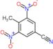 4-methyl-3,5-dinitrobenzonitrile