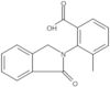 Benzoic acid, 2-(1,3-dihydro-1-oxo-2H-isoindol-2-yl)-3-methyl-