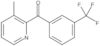 (3-Methyl-2-pyridinyl)[3-(trifluoromethyl)phenyl]methanone