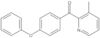 (3-Methyl-2-pyridinyl)(4-phenoxyphenyl)methanone