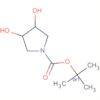 1-Pyrrolidinecarboxylic acid, 3,4-dihydroxy-, 1,1-dimethylethyl ester,(3R,4S)-rel-