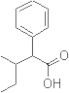 3-methyl-2-phenylvaleric acid, mixture of er