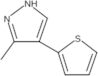 3-Methyl-4-(2-thienyl)-1H-pyrazole