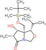 (1S,6R,7S,7aS)-7a-({[tert-butyl(dimethyl)silyl]oxy}methyl)-7-hydroxy-6-methyl-1-(1-methylethyl)tetrahydro-5H-pyrrolo[1,2-c][1,3]oxazol-5-one