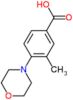 3-methyl-4-(morpholin-4-yl)benzoic acid