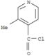 4-Pyridinecarbonylchloride, 3-methyl-