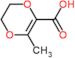 3-methyl-5,6-dihydro-1,4-dioxine-2-carboxylic acid