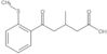 β-Methyl-2-(methylthio)-δ-oxobenzenepentanoic acid