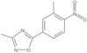 3-Methyl-5-(3-methyl-4-nitrophenyl)-1,2,4-oxadiazole