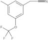 3-Methyl-5-(trifluoromethoxy)benzeneacetonitrile