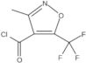 3-Methyl-5-(trifluoromethyl)-4-isoxazolecarbonyl chloride