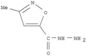 5-Isoxazolecarboxylicacid, 3-methyl-, hydrazide