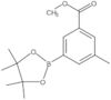 Benzoic acid, 3-methyl-5-(4,4,5,5-tetramethyl-1,3,2-dioxaborolan-2-yl)-, methyl ester